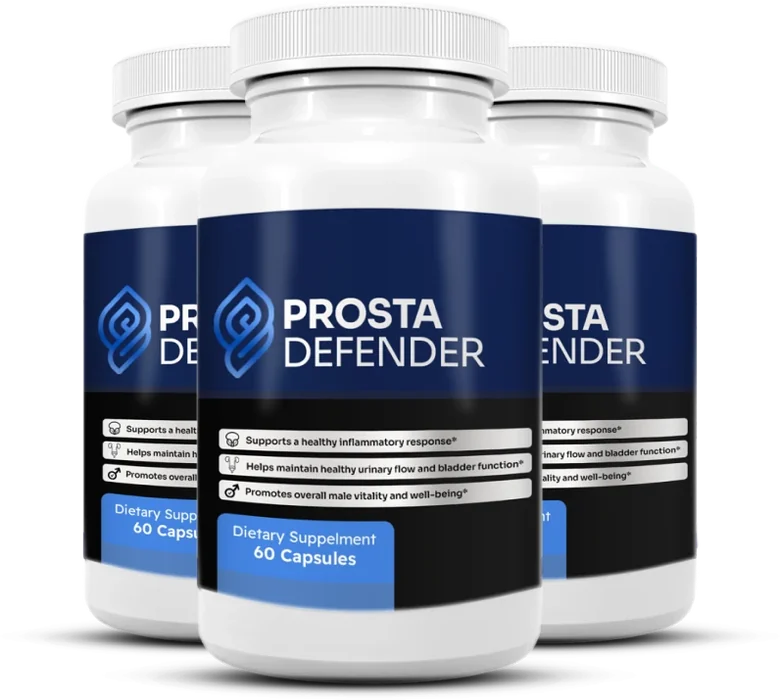 Prosta Defender prostate health support three-bottle pack